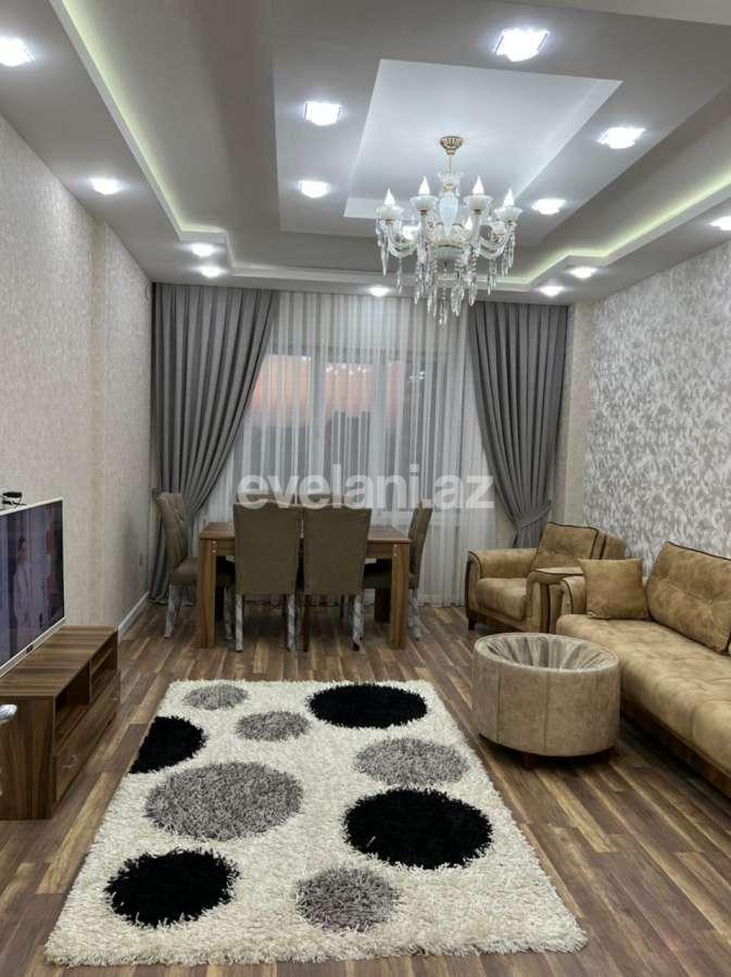 Rent, new building, 2 room, 80 m², Baku, Khatai r, Hazi Aslanov m.