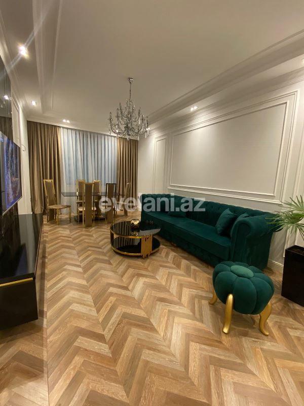 Rent, new building, 3 room, 105 m², Baku, Nasimi r, 28 may m.