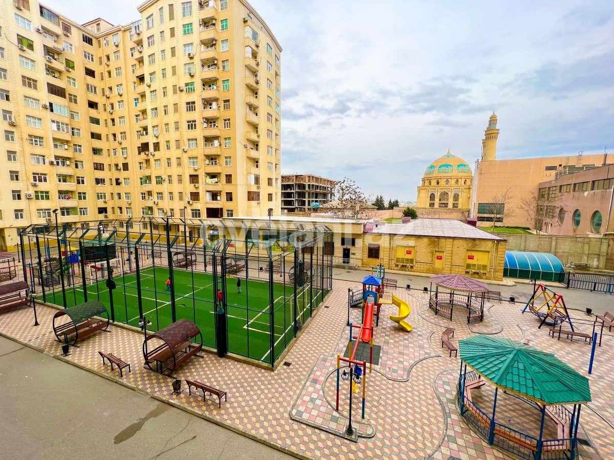 Sale, new building, 3 room, 136 m², Baku, Nizami r, Neftchilar m.