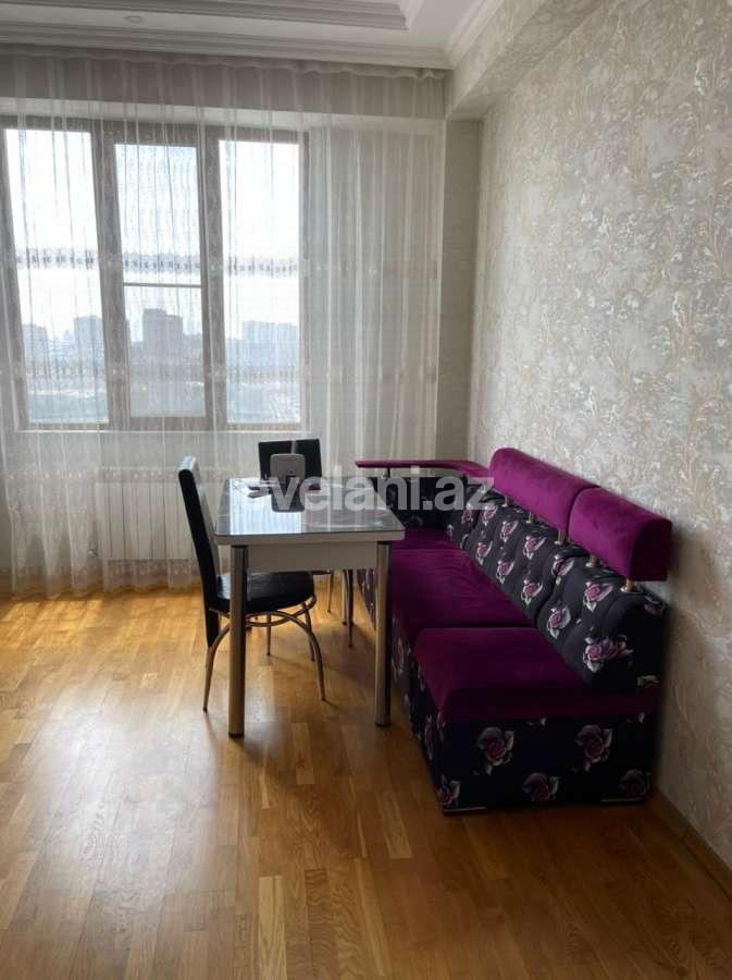 Kirayə verilir, yeni tikili, 2 otaqlı, 45 m², Bakı, Binəqədi r, 8-ci mikrorayon q, Azadlıq prospekti m.