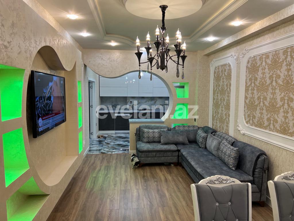 Kirayə verilir, yeni tikili, 3 otaqlı, 125 m², Bakı, Xətai r, Həzi Aslanov q, Həzi Aslanov m.