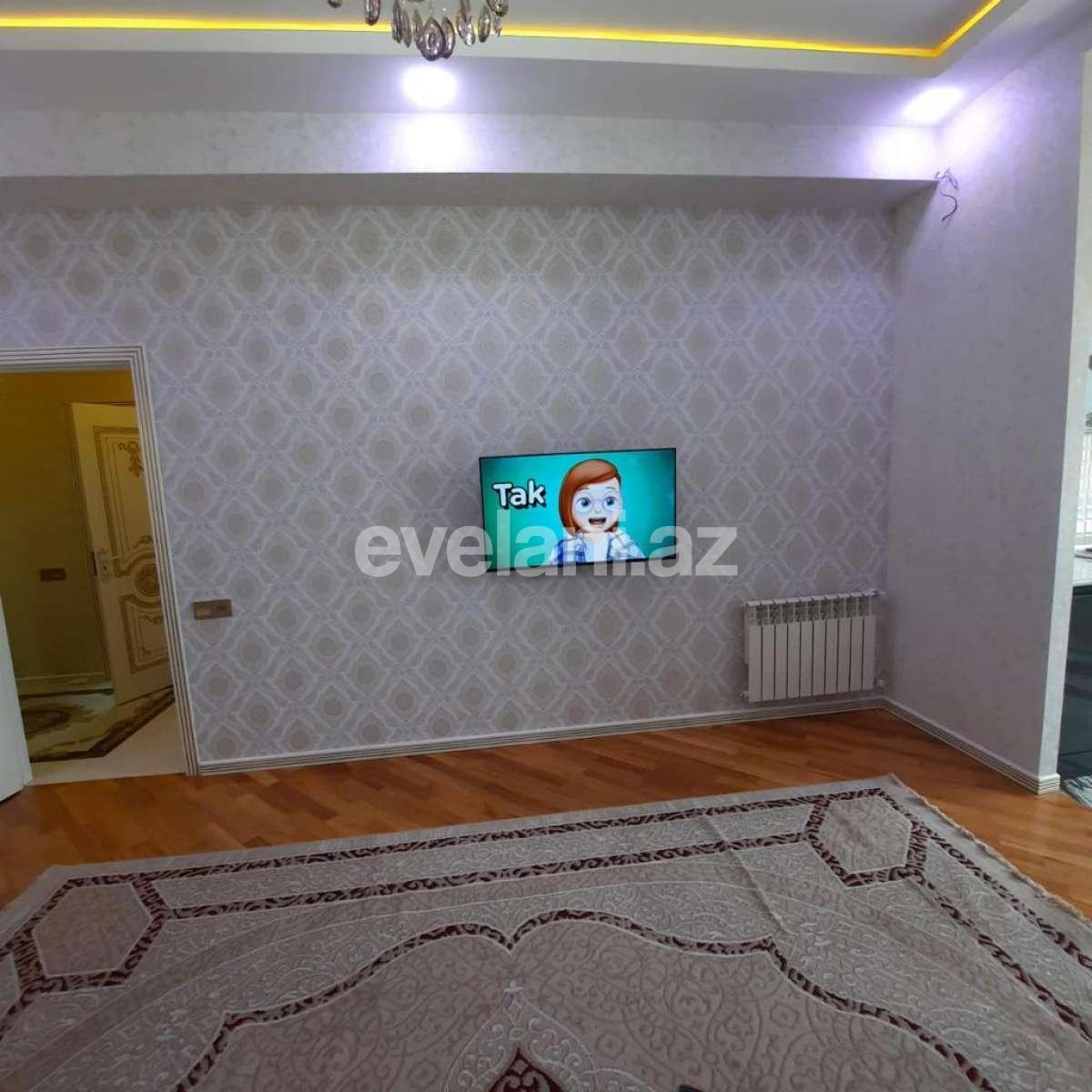 Kirayə verilir, yeni tikili, 3 otaqlı, 78 m², Bakı, Nəsimi r, 5-ci mikrorayon q, Memar Əcəmi m.