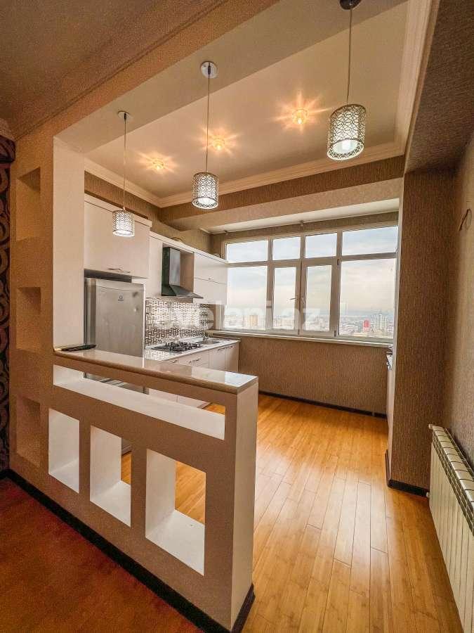 Kirayə verilir, yeni tikili, 3 otaqlı, 105 m², Bakı, Nizami r, 8-ci kilometr q, Neftçilər m.