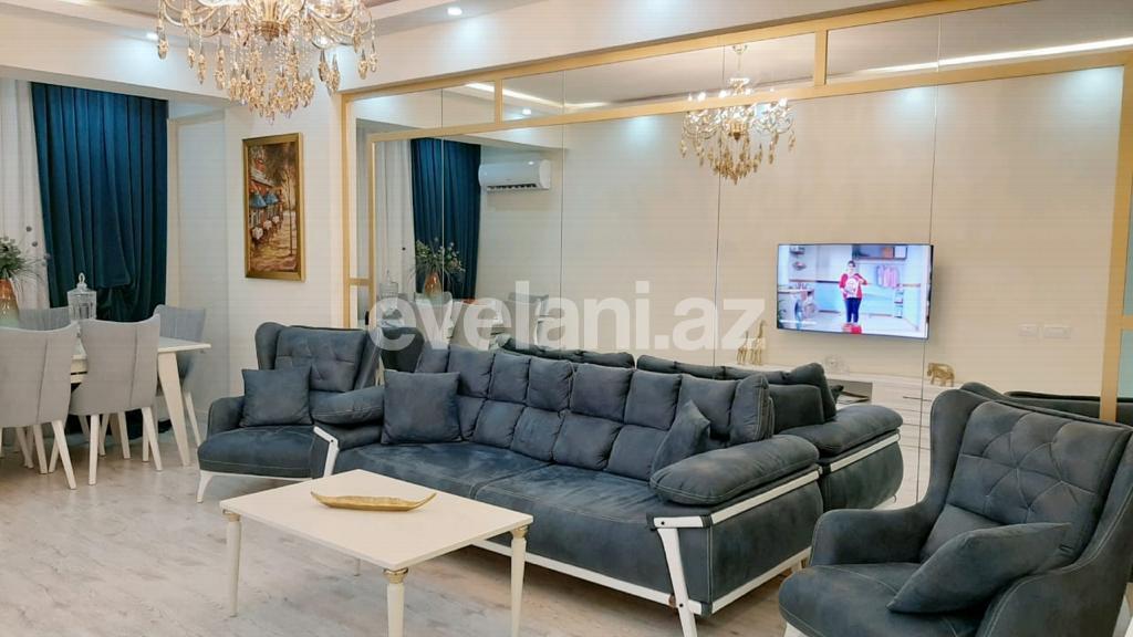 Sale, new building, 3 room, 112 m², Baku, Khatai r.