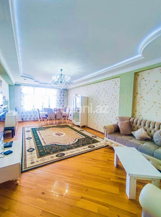 Rent, new building, 3 room, 130 m², Baku, Nizami r, Khalglar Doslugu m.