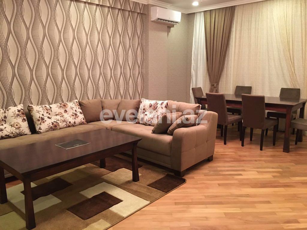 Kirayə verilir, yeni tikili, 2 otaqlı, 102 m², Bakı, Səbail r, Badamdar q, İçəri Şəhər m.