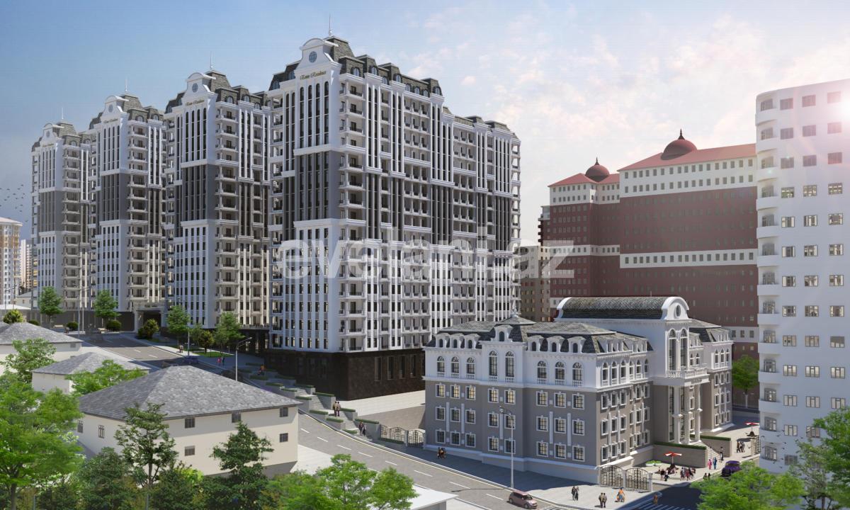 Продаётся, новостройка, 3-комнаты, 126 m², Баку, Насиминский r, Низами m.