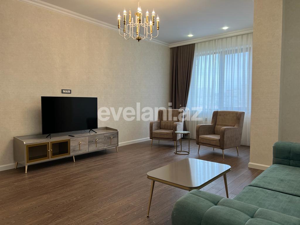 Rent, new building, 3 room, 122 m², Baku, Yasamal r, Nizami m.
