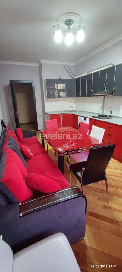 Rent, new building, 2 room, 87 m², Baku, Khatai r, Shah Ismail Khatai m.