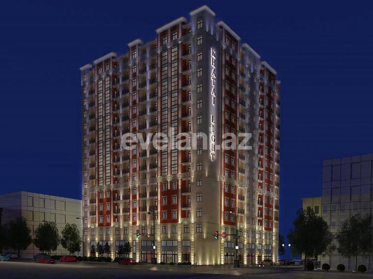 Rent, new building, 2 room, 105 m², Baku, Khatai r, Shah Ismail Khatai m.