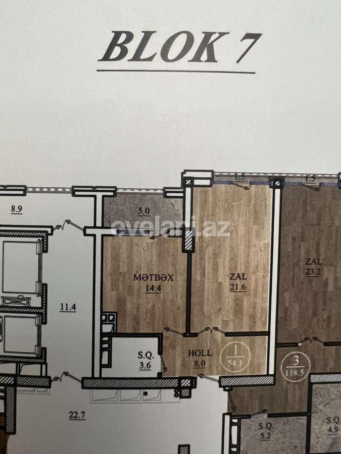 Satılır, yeni tikili, 1 otaqlı, 54.1 m², Bakı, Nəsimi r, Kubinka q, 28 may m.