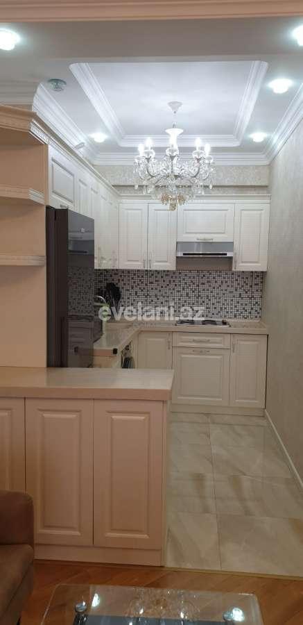 Rent, new building, 2 room, 80 m², Baku, Khatai r, Shah Ismail Khatai m.