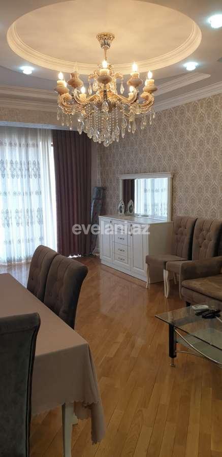 Rent, new building, 2 room, 80 m², Baku, Khatai r, Shah Ismail Khatai m.