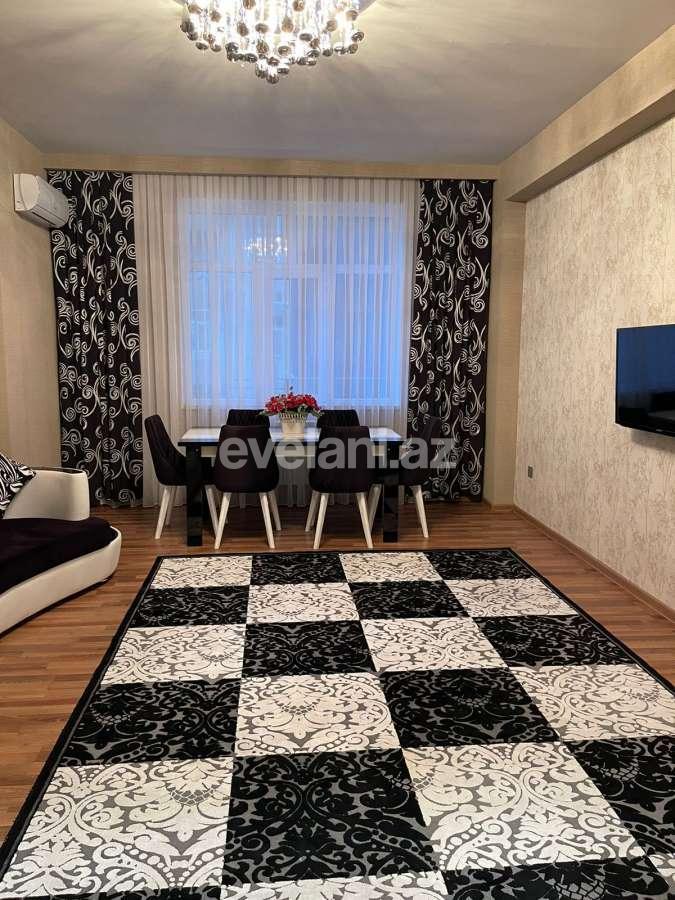 Rent, new building, 3 room, 120 m², Baku, Khatai r, Hazi Aslanov m.