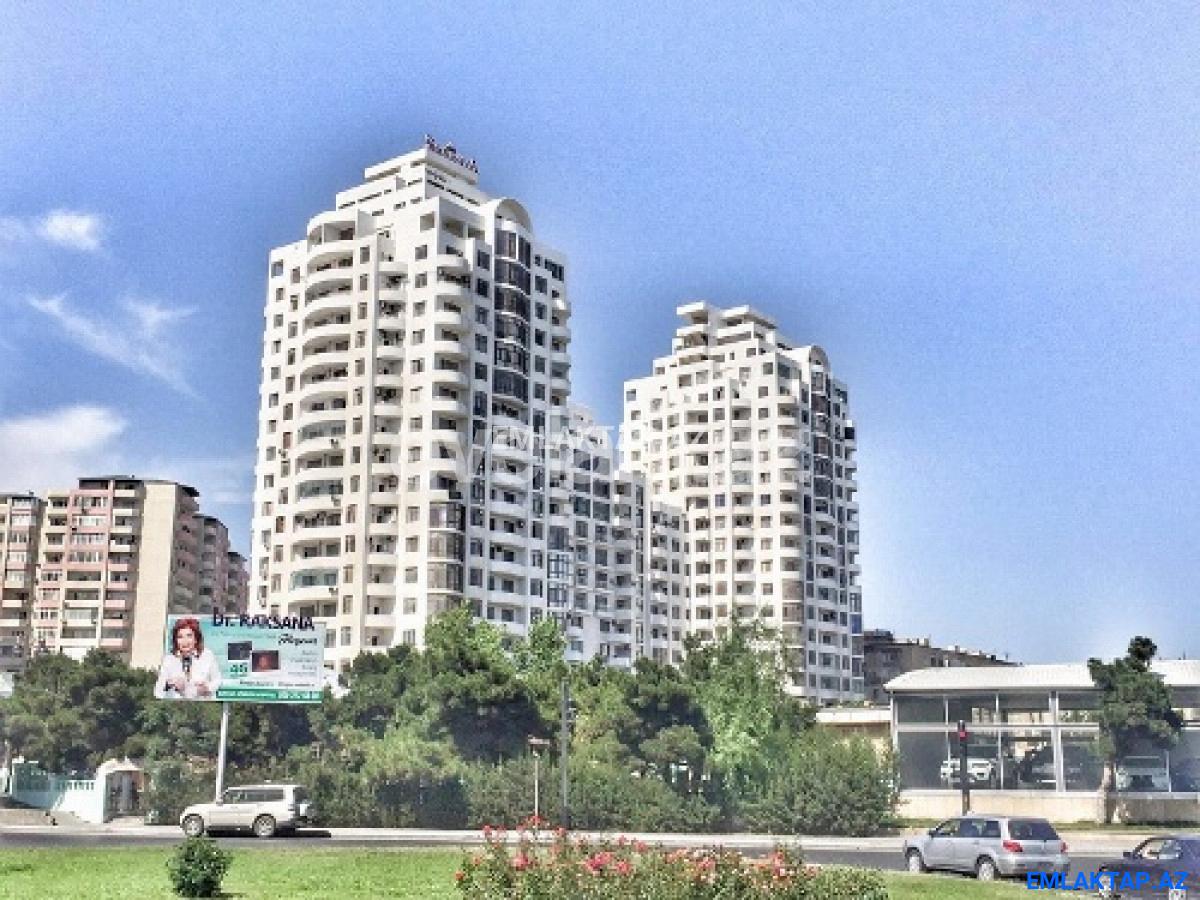 Rent, new building, 3 room, 130 m², Baku, Nasimi r, 8 November m.