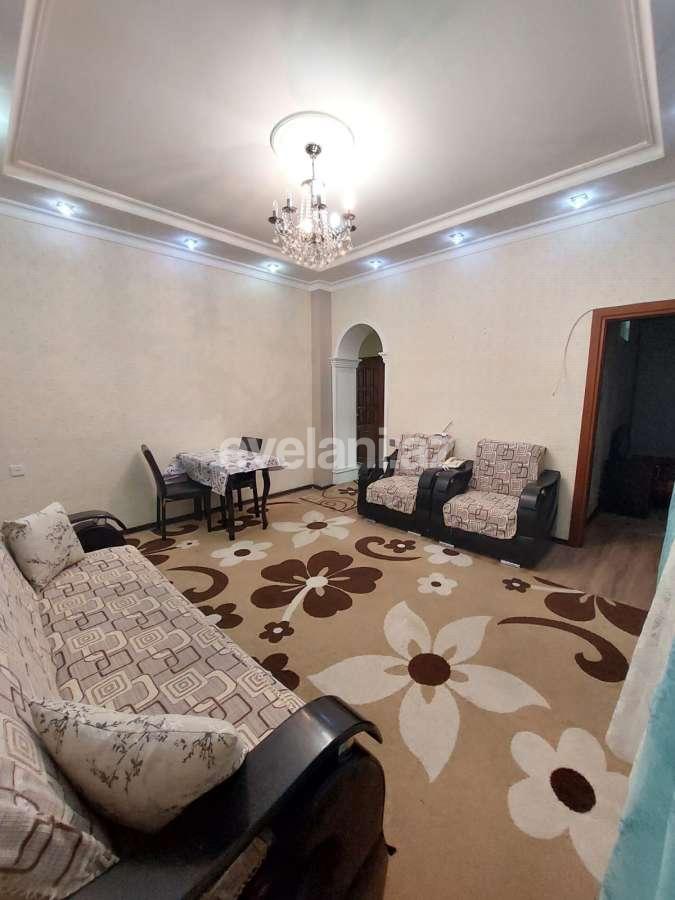 Rent, new building, 2 room, 70 m², Baku, Khatai r, Hazi Aslanov m.