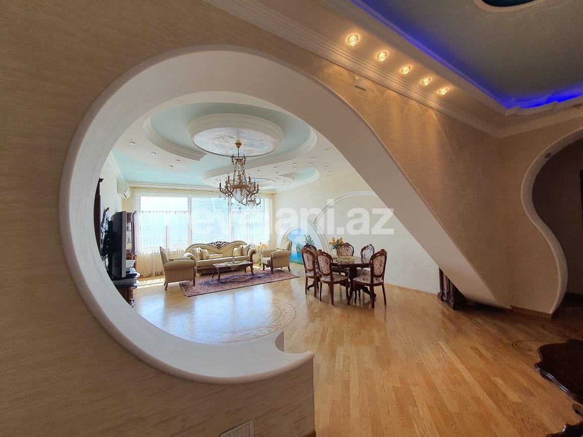 Rent, new building, 4 room, 217 m², Baku, Yasamal r, Elmlar Akademiyası m.