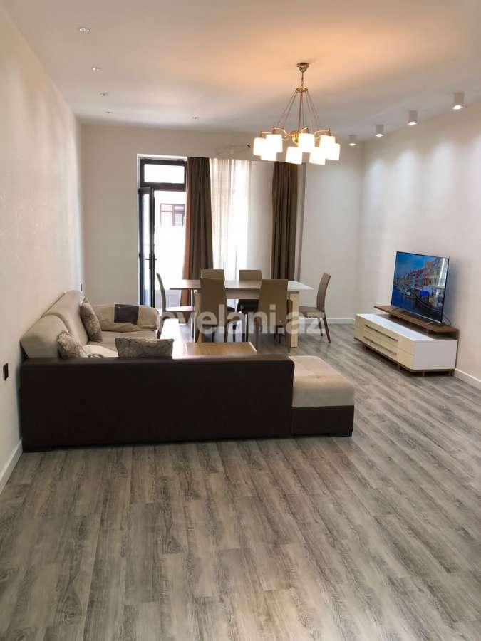 Rent, new building, 3 room, 110 m², Baku, Yasamal r, 8 November m.