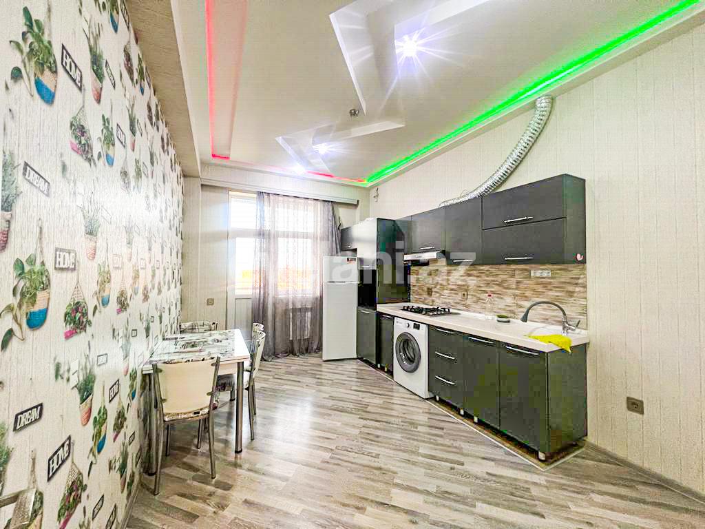 Rent, new building, 3 room, 120 m², Baku, Nizami r, Neftchilar m.