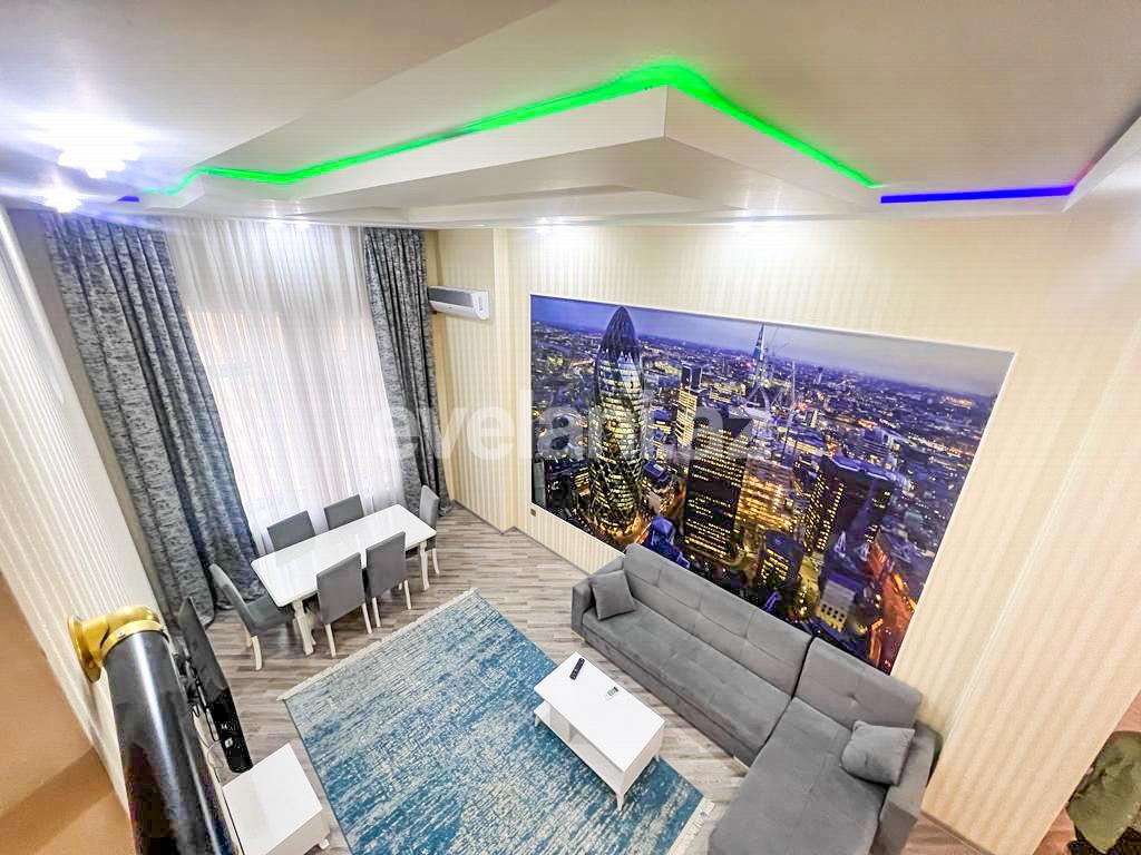 Rent, new building, 3 room, 120 m², Baku, Nizami r, Neftchilar m.