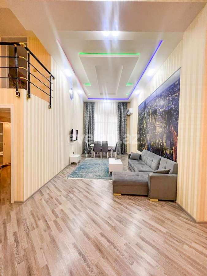 Rent, new building, 3 room, 120 m², Baku, Nizami r, Neftchilar m.