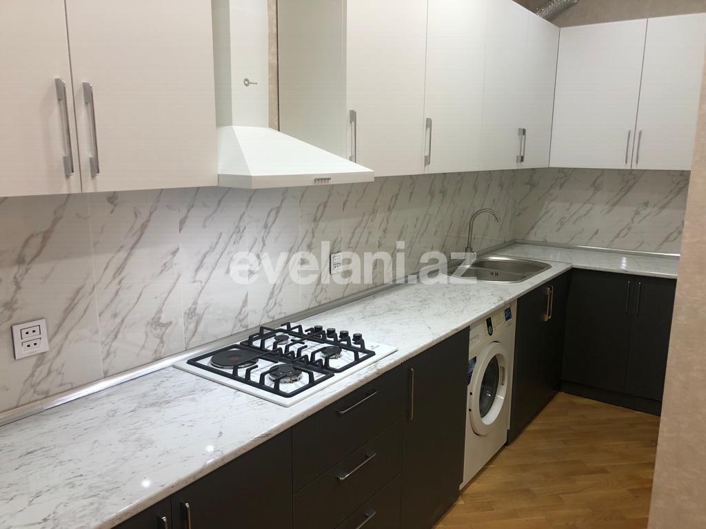 Rent, new building, 2 room, 62 m², Baku, Binagadi r, 9-th microdistrict d, Memar Ajami m.