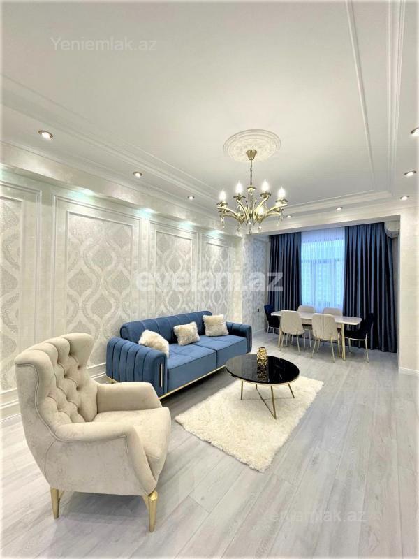 Kirayə verilir, yeni tikili, 2 otaqlı, 70 m², Bakı, Nəsimi r, 8 Noyabr m.