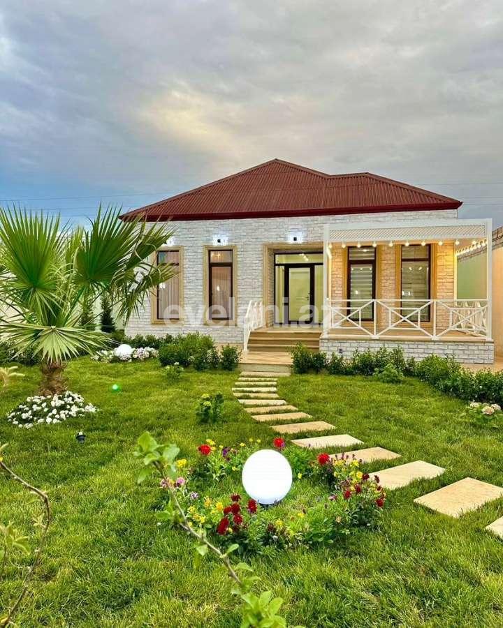 Satılır, həyət evi / bağ, 3 otaqlı, 100 m², Bakı, Xəzər r, Mərdəkan q.