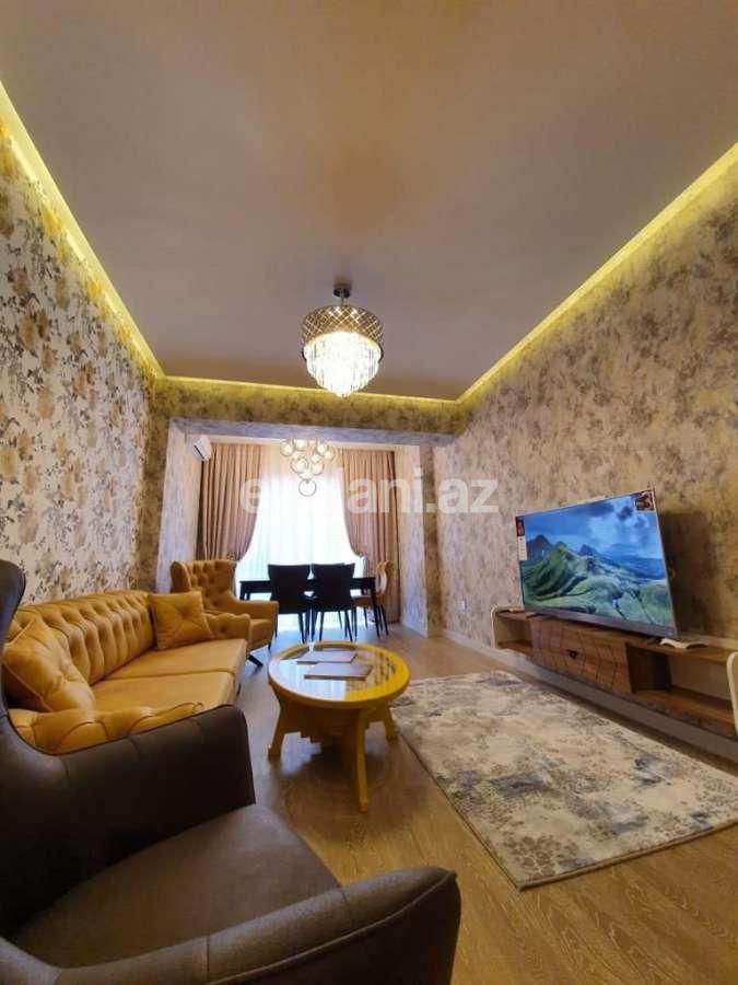 Kirayə verilir, yeni tikili, 2 otaqlı, 75 m², Bakı, Xətai r, Şah İsmayıl Xətai m.