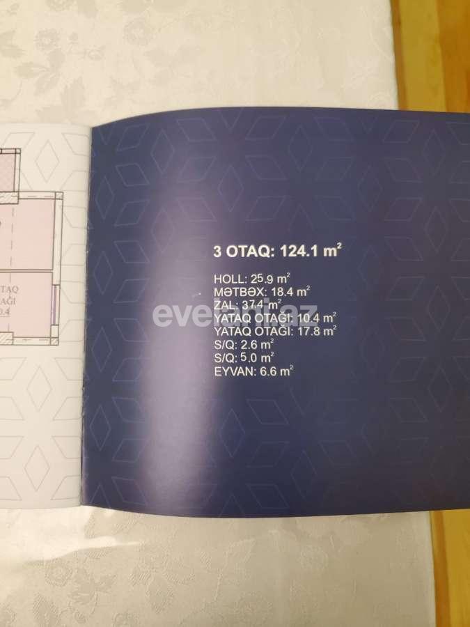 Satılır, yeni tikili, 3 otaqlı, 125 m², Bakı, Yasamal r, Yasamal q, İnşaatçılar m.