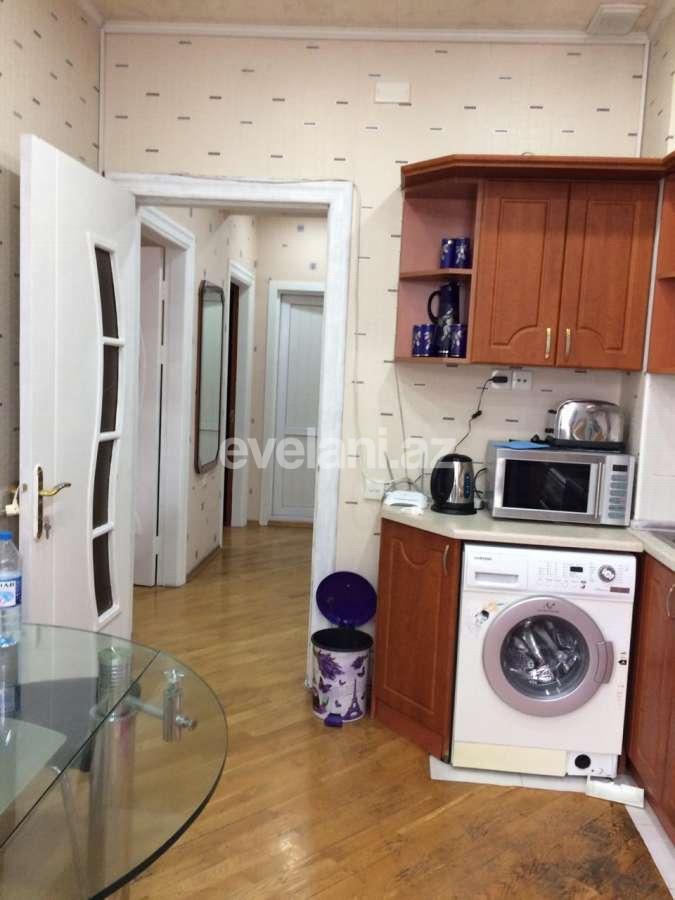 Rent, new building, 2 room, 77 m², Baku, Yasamal r, Nizami m.