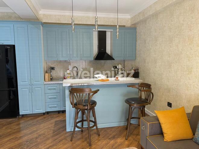 Sale, new building, 2 room, 68 m², Baku, Khatai r, Shah Ismail Khatai m.