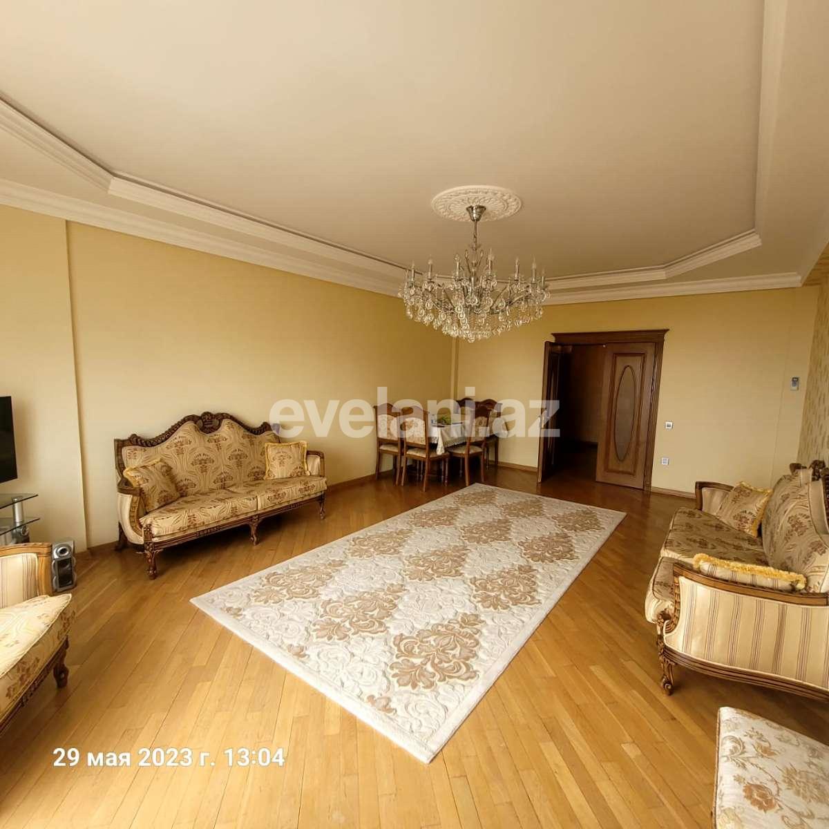 Kirayə verilir, yeni tikili, 3 otaqlı, 140 m², Bakı, Xətai r, Şah İsmayıl Xətai m.