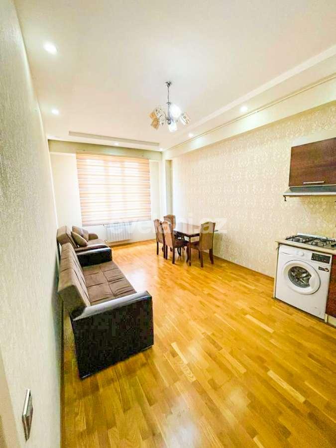 Kirayə verilir, yeni tikili, 2 otaqlı, 60 m², Bakı, Nizami r, Qara Qarayev m.