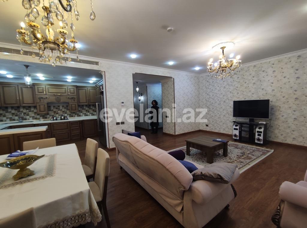 Kirayə verilir, yeni tikili, 3 otaqlı, 160 m², Bakı, Nəsimi r, Şah İsmayıl Xətai m.