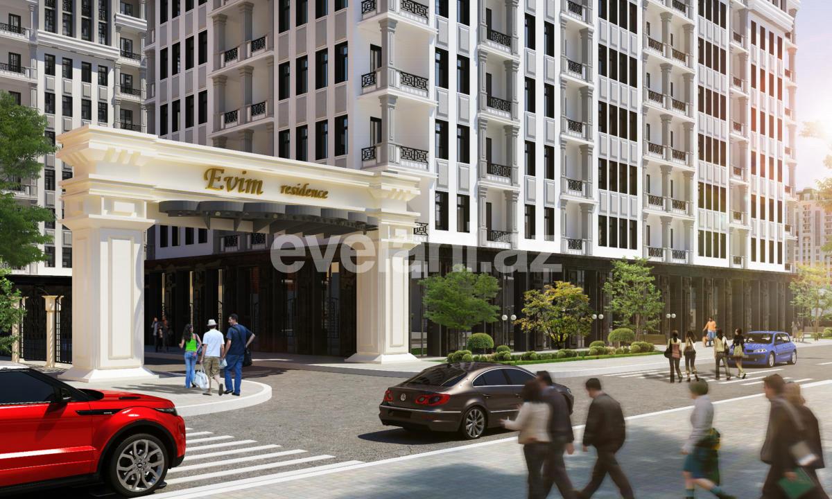 Sale, new building, 3 room, 115 m², Baku, Nasimi r, Nizami m.