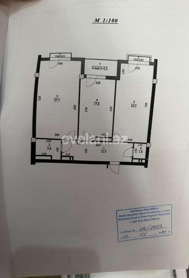 Продаётся, новостройка, 2-комнаты, 100 m², Баку, Насиминский r.