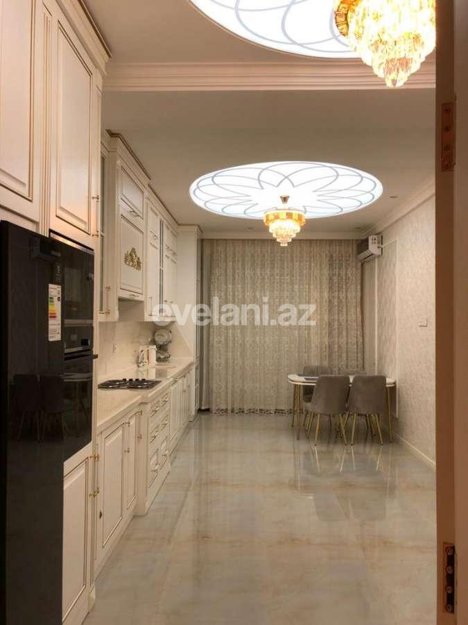 Rent, new building, 3 room, 176 m², Baku, Khatai r, White city d.
