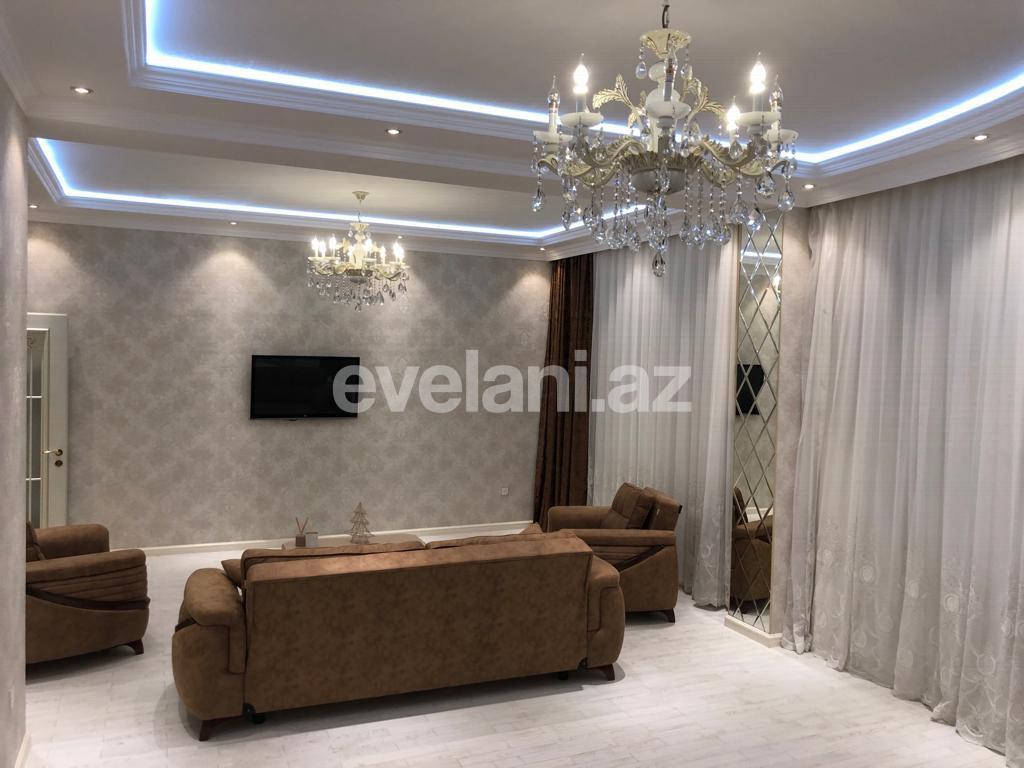 Rent, new building, 3 room, 176 m², Baku, Khatai r, White city d.