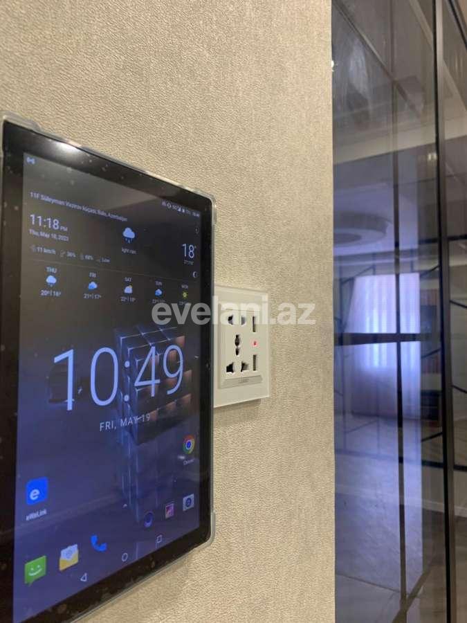 Sale, new building, 3 room, 113 m², Baku, Khatai r, Shah Ismail Khatai m.