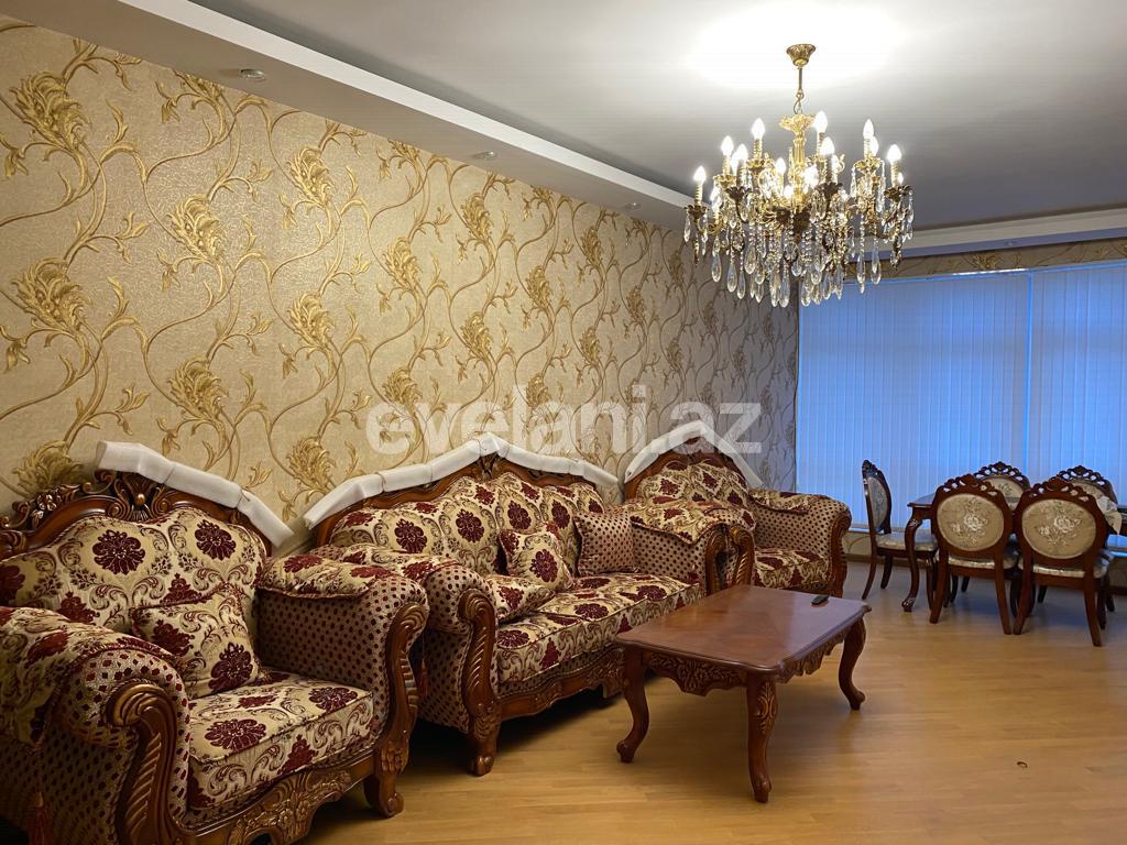 Rent, new building, 4 room, 210 m², Baku, Khatai r, Shah Ismail Khatai m.