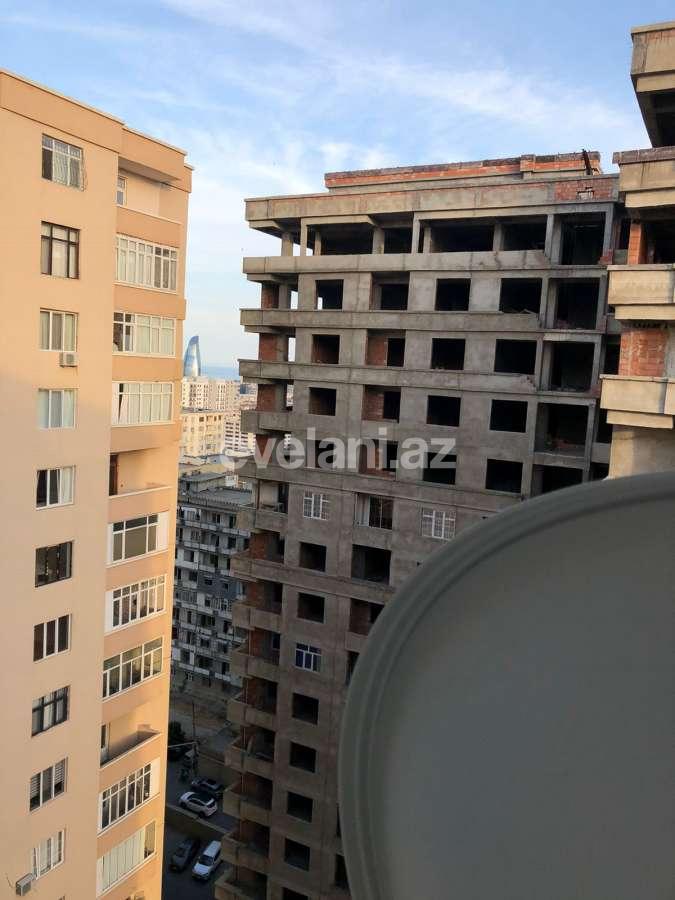 Rent, new building, 3 room, 107 m², Baku, Yasamal r, Inshaatchilar m.