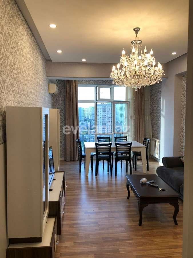 Rent, new building, 3 room, 107 m², Baku, Yasamal r, Inshaatchilar m.
