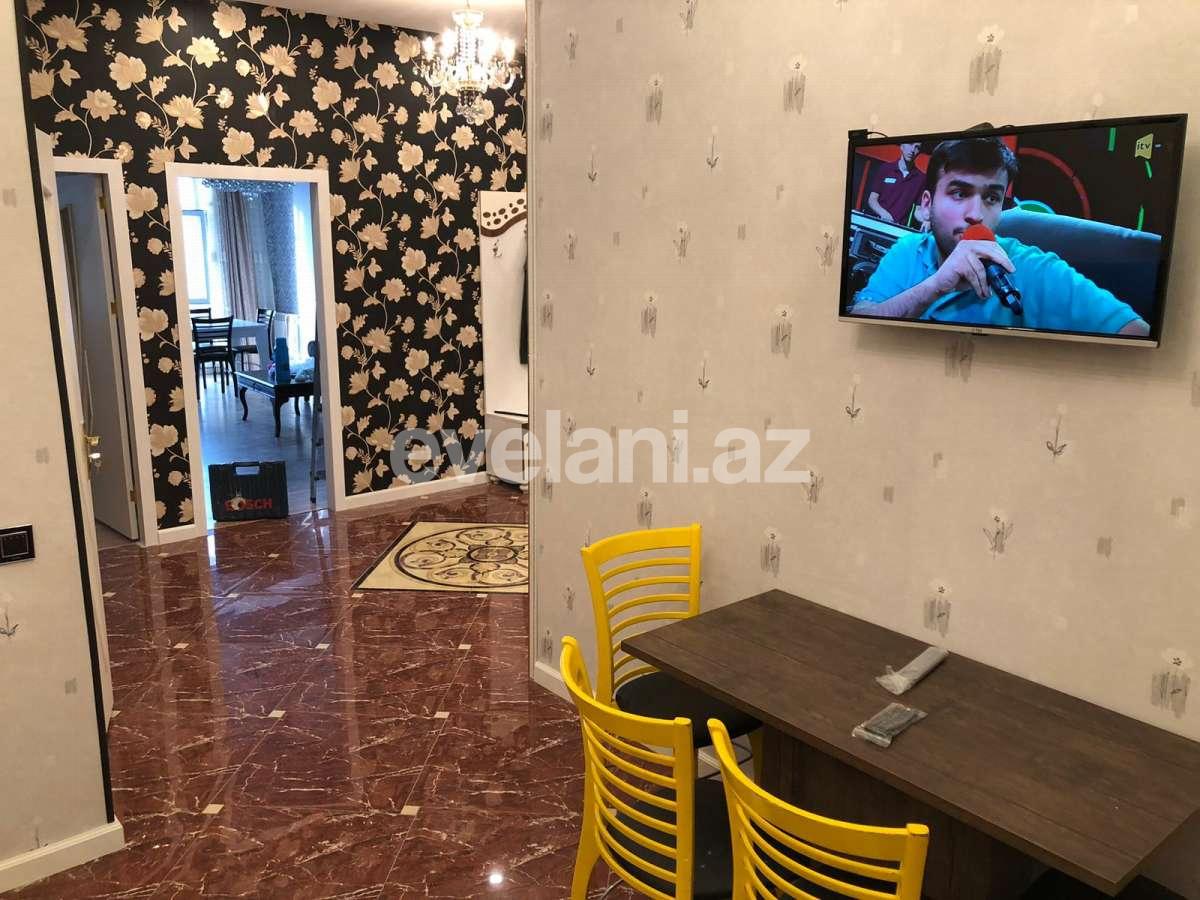 Rent, new building, 3 room, 107 m², Baku, Yasamal r, Inshaatchilar m.