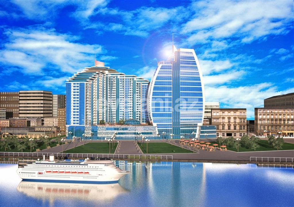 Rent, new building, 3 room, 210 m², Baku, Khatai r, Shah Ismail Khatai m.