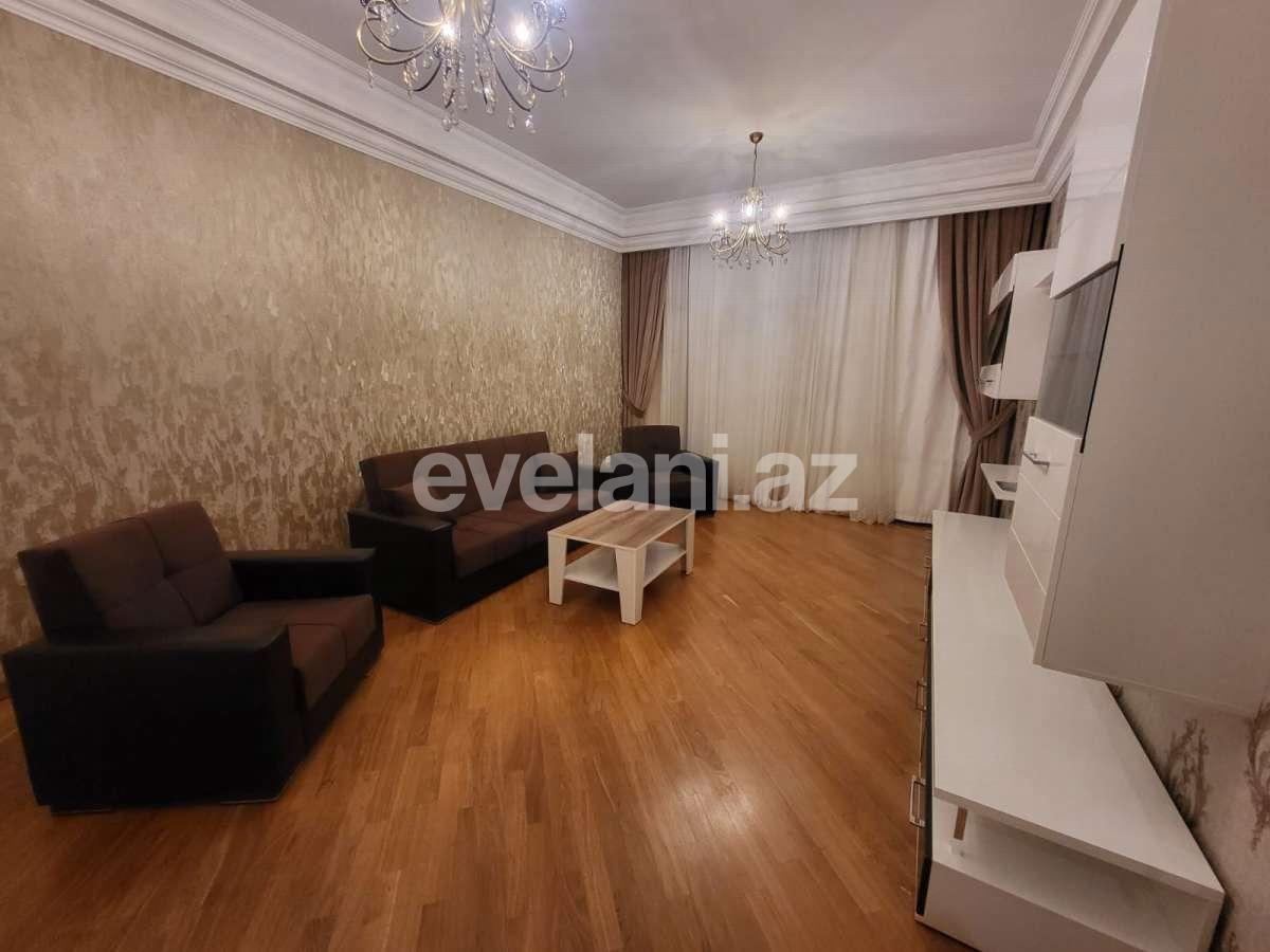 Rent, new building, 2 room, 90 m², Baku, Khatai r, Shah Ismail Khatai m.