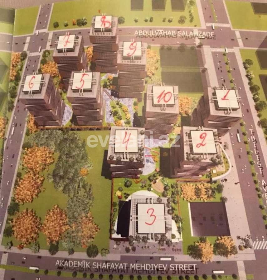 Satılır, yeni tikili, 4 otaqlı, 178 m², Bakı, Yasamal r, Yeni Yasamal q.