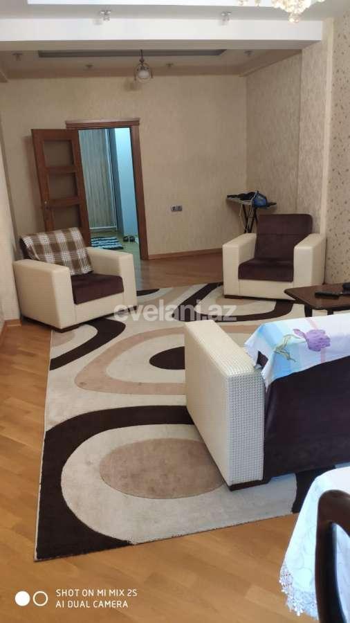 Rent, new building, 2 room, 101 m², Baku, Khatai r, Shah Ismail Khatai m.