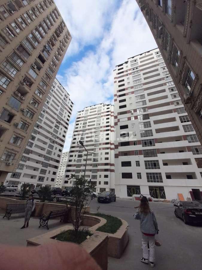 Sale, new building, 3 room, 90 m², Baku, Yasamal r, Inshaatchilar m.