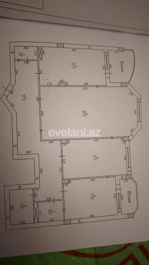 Sale, new building, 3 room, 155 m², Baku, Khatai r, Shah Ismail Khatai m.